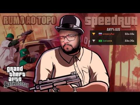 ZERANDO GTA SA EM 3 HORAS | SPEEDRUN | ANY% (NO AJS)