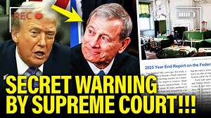 🚨Chief Justice sends WARNING to Trump in ANNUAL REPORT Follow for more! | MeidasTouch