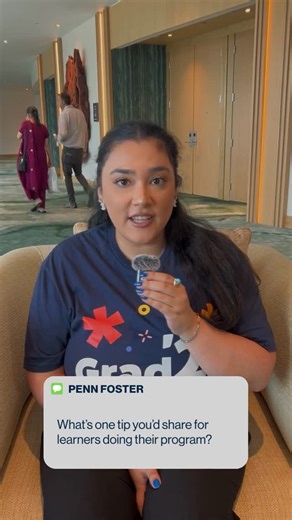 Penn Foster on Instagram: "Hey learners! Are you looking for some advice? Check out this tip from Lala."