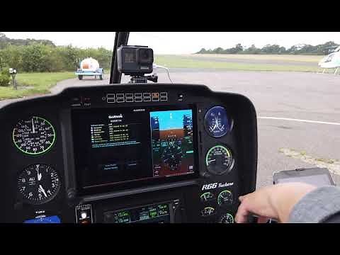 Martin and Duncan Go Flying - Robinson R66 Start Up