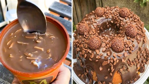 Can you guess what’s in that chocolate tub?