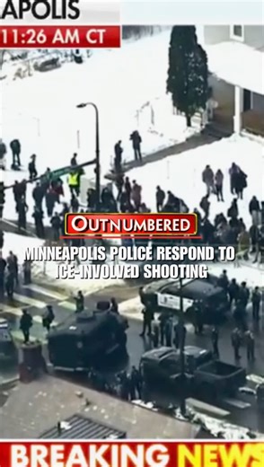 🚨JUST IN: Minneapolis Police respond to ICE-involved shooting. | Outnumbered Fox News