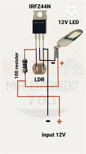 Automatic day/night on/off circuit LDR project 😲😱😲😱#shortsfeed #trending #viralvideo #shorts