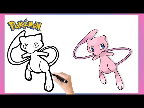 How to Draw Mewto Pokemon
