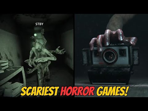Top 25 SCARIEST Horror Games Of All Time!