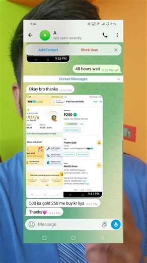 Paytm ₹250 Gold Free 😱😳 Just Apply Code 🔥