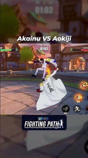 Akainu🌋 VS Aokiji🧊 Full FIGHT! One Piece Fighting Path #onepiece #opfppvp #opfp #akainu #aokiji