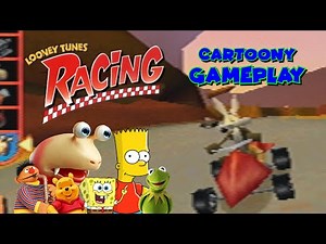 Cartoony Gameplay: Looney Tunes Racing PART 1