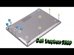 How to disassembly Dell Inspiron 3580 Laptop repair