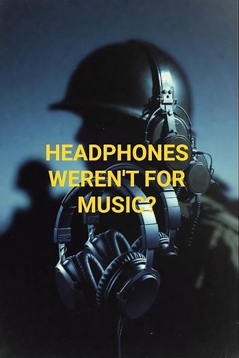 The Surprising Origin of Headphones 🎧