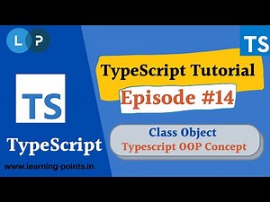 Class Object concept with typescript | OOP concept with Typescript | TypeScript Tutorial