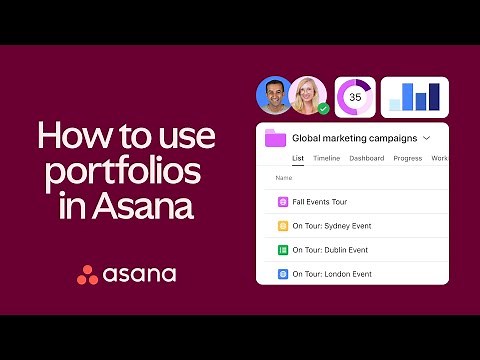 How to use Asana portfolios to manage your projects