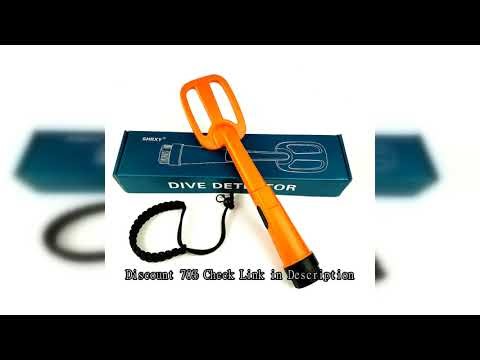Underwater Metal Detector Pulse Pinpointer Induction Diving Treasure Waterproof Metal Detector Hand