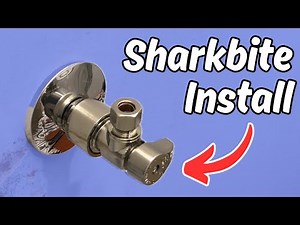 How to Install a Sharkbite Fitting