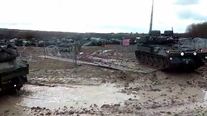 Scimitar armoured reconnaissance vehicles are guided around during Exercise Tractable, the annual exercise intended to prove the readiness of the British Army’s 3rd (United Kingdom) Division. The exercise will see the movement of more than 1,800 personnel and 1,200 vehicles on Salisbury Plain Training Area. | British Army