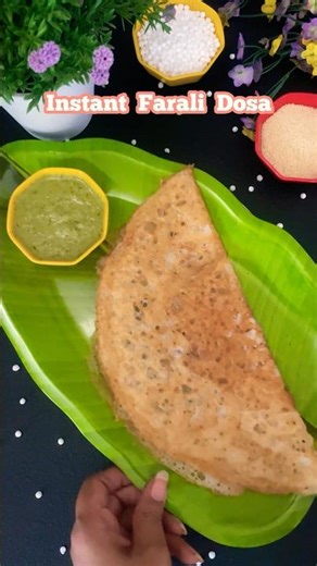 Instant Farali Dosa | Vrat Ka Dosa | Dosa Recipe | Vrat Ka Khana Recipes #dosa #viral #tranding