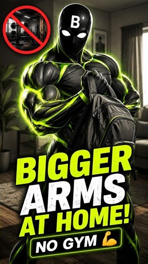 How to Build Bigger Arms at Home 💪 (No Gym Needed)