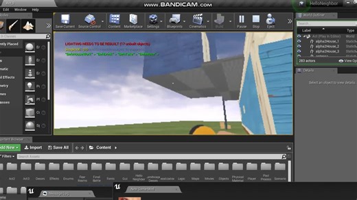 Hello, Neighbor! Complete Mod: Early Act 2 Gamepla video