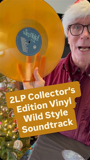 Wild Style on Instagram: "In honor of the Wild Style remaster of the original 16mm now out from @arrowvideo the classic & oft-sampled Wild Style soundtrack has been re-released by @mrbongoworldwide with two colored vinyl LPs, one of the soundtrack itself and another of just the breakbeats. The beautiful gatefold is filled with photos from the film, and you get a bunch of stickers, and full-sized film poster, and even a flexi-disc with a living recording of the Fantastic Freaks at The Dixie. You 