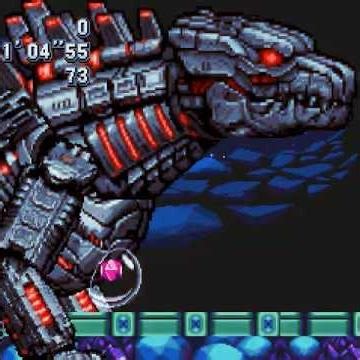 MECHA GODZILLA VS Fire Super Sonic in Sonic Mania Plus Mod #godzilla #mechagodzilla #sonicmaniaplus