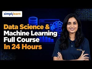 Data Science & Machine Learning Full Course | Complete Data Science Training | Simplilearn