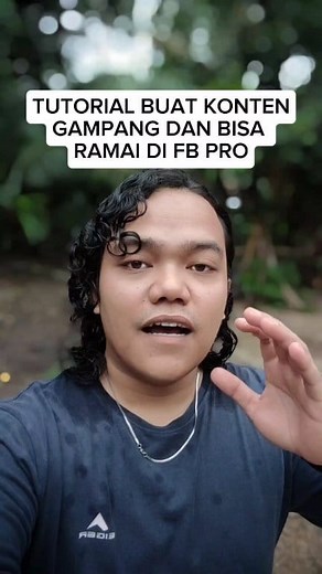1.9M views · 62K reactions | Tutorial buat konten gampang dan ramai di FB pro untuk konten kreator pemula yang bingung buat konten #tutorial #edukasi | Ketua Zan | Facebook