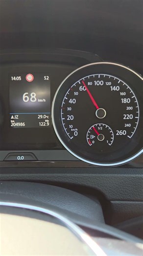 Volkswagen Golf VII 1.4 TSI DSG 92 Kw 50-100 km/h Acceleration