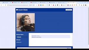 Build a P2P Zoom Clone Group Video & Text Chat Using PeerJS & Socket.io Rooms in Node &