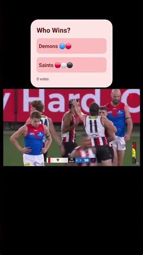 Demons v Saints AFL SUNDAY #afl #footy