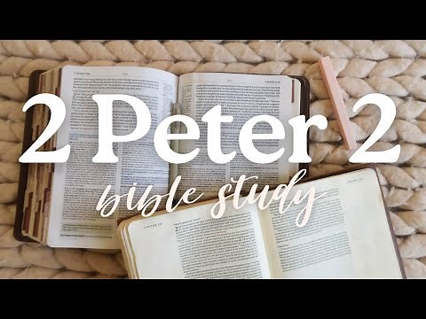 Can you lose your salvation? | 2 PETER 2 BIBLE STUDY WITH ME | Kaci Nicole