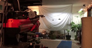 DIY gun turret takes down mini-drones