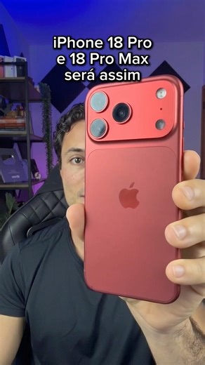 Veja como serão os iPhones 18 Pro e Pro Max #apple #iphone #iphone18 #tecnologia #technology