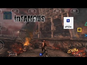 Infamous Gameplay (HD) Aps3e Emulator Android | PS3 Emulator