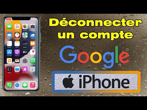 comment déconnecter un compte google sur iPhone
