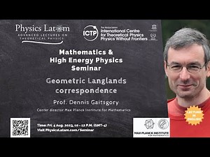 Geometric Langlands Correspondence - Dennis Gaitsgory