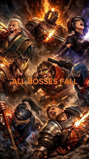 Every Boss Final Hit | Shadow Fight 4 Arena
