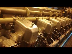 Commisioning test engine wartsila 18V50DF