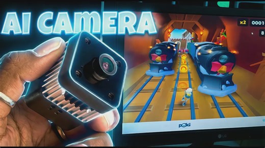 【双语 纯享】🚀 无控制器玩转游戏？AI摄像头竟然实现了！🤯