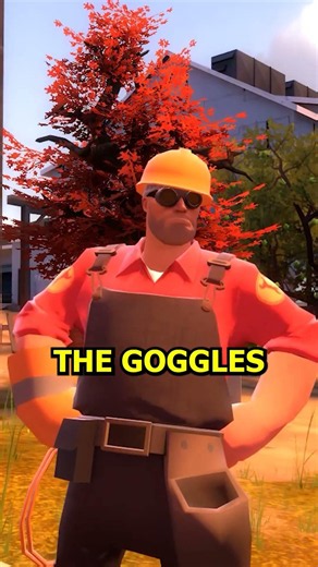 Did Valve Ever Showed Engie Without His Goggles?