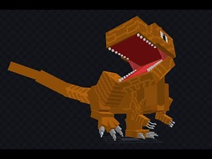 Allosaurus animations by The X-Allosaurus