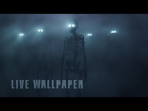 CHILLS! Skeletons on your Desktop | 4K HALLOWEEN & HORROR Live Wallpaper For PC & Mac