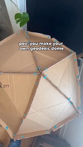 Dome sweet dome! 📦 Thanks @thecreativeparents for sharing this incredible geodesic dome, created with cardboard and Makedo! 👏 Save this for make-spiration later! 💾 Know a curious kid who’d love this? Grab a kit for them at the link in our bio! 👆 #mymakedo #geodesicdome #kidstoys #diy #dome #coolcrafts #kids #play #momlife #dadlife #art #cardboardcrafts #cardboard | Makedo