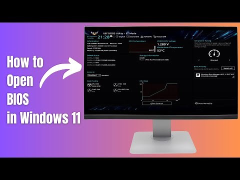 Open Windows 11 BIOS Fast and Easy
