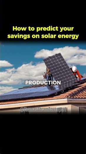 How to predict savings on your solar system 💰 #thomasabram #thomasabramclips @ThomasAbramDavenport
