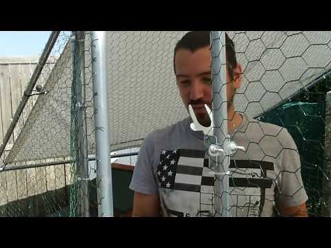 IDMARKET 6m² Chicken Coop Enclosure - Customer Product Presentation