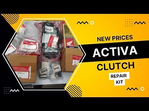 Activa 3G,4G,5G Clutch Repair Kit Prices 2023...🔥