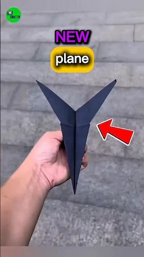 New Paper Airplane Tutorial ✈️ | Easy Origami Plane That Flies Far