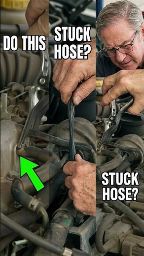 Removing Vacuum Hose #automobile #howtodoityourself #vacuumhose