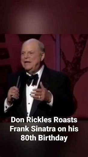 Don Rickles Roasts Frank Sinatra on his 80th Birthday