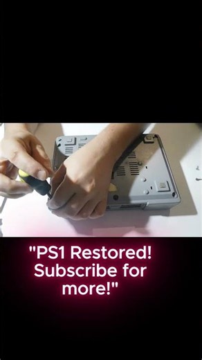 PS1 Fast Teardown & Shell Removal! ⚡🔥 #shorts